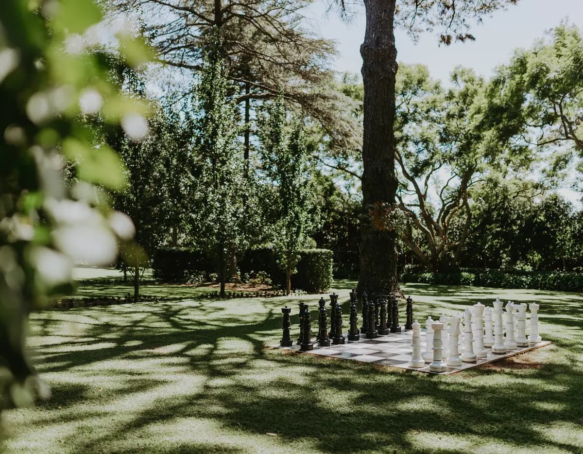 Chess board at Gabbinbar