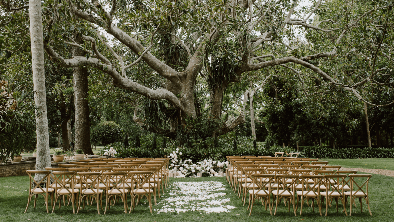 The Governor's Lawn ceremony