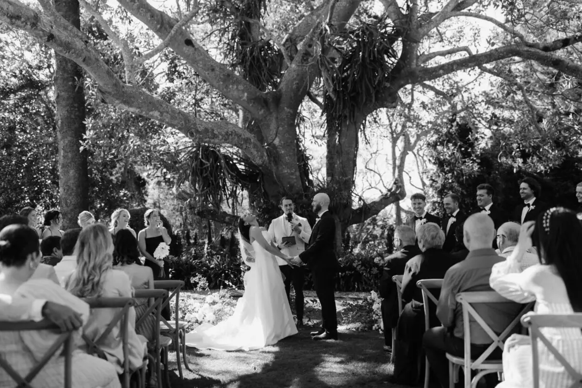 Black and white image of The Governor's Lawn