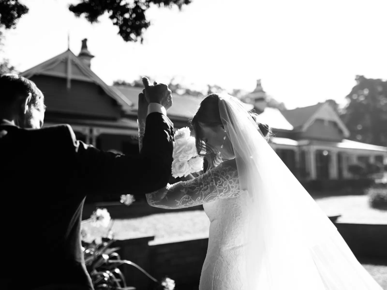 Couple celebrate after saying I do