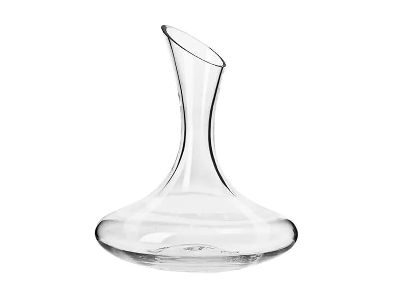 Glass wine decanter